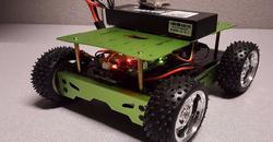 DIY guide for Arduino101 BLE Autonomous Rover with step-by-step instructions